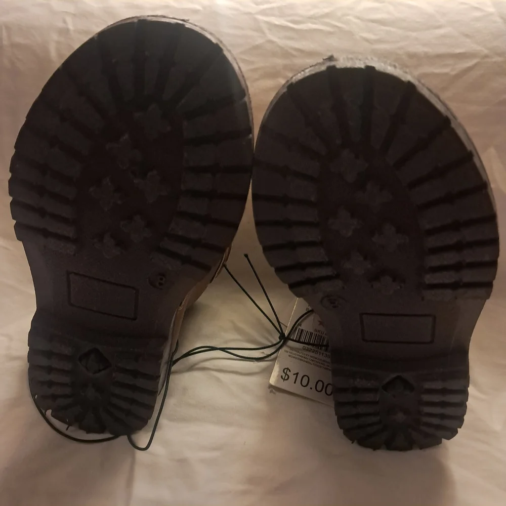 Brown Kids Boots